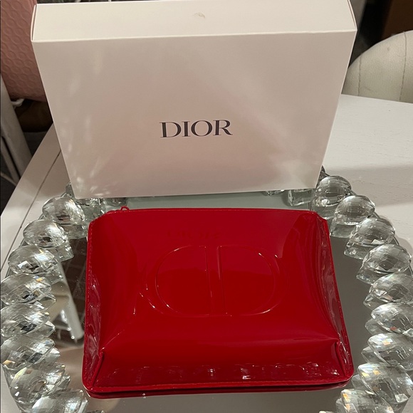 Dior Handbags - Dior Red Clutch